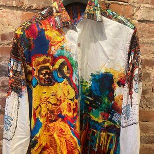Robert Graham LIMITED EDITION Long Sleeve Button Down M